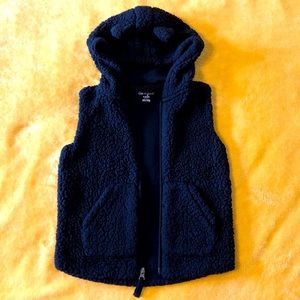 Cat & Jack Sherpa Hooded Vest